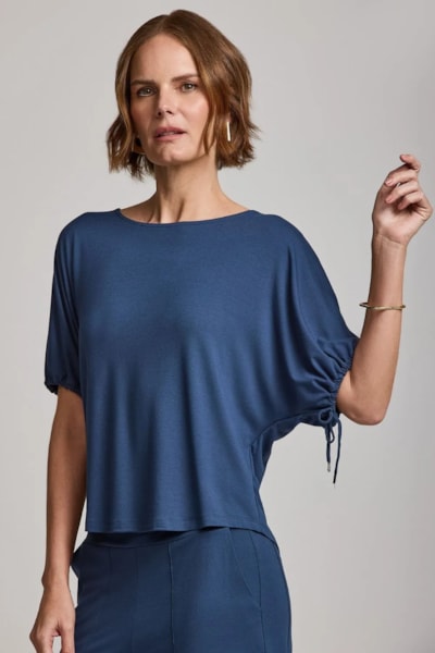 Blusa Amarração Mangas
