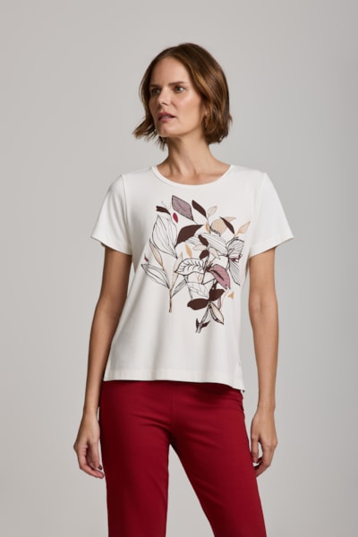 Blusa Coppola Estampada M/c