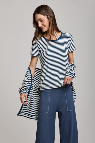 Blusa Coppola Listrada M/c