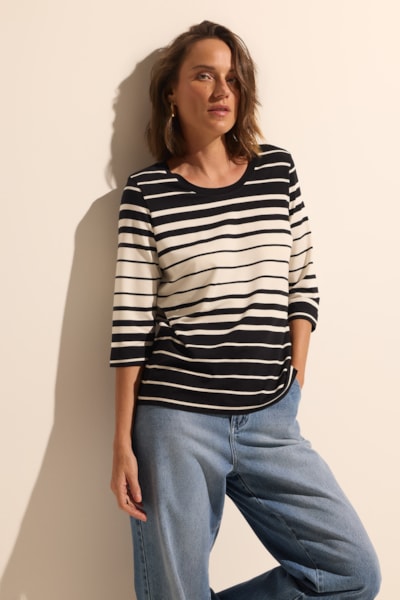 Blusa Coppola Mg 3/4