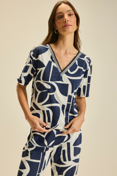 Blusa Le M/c