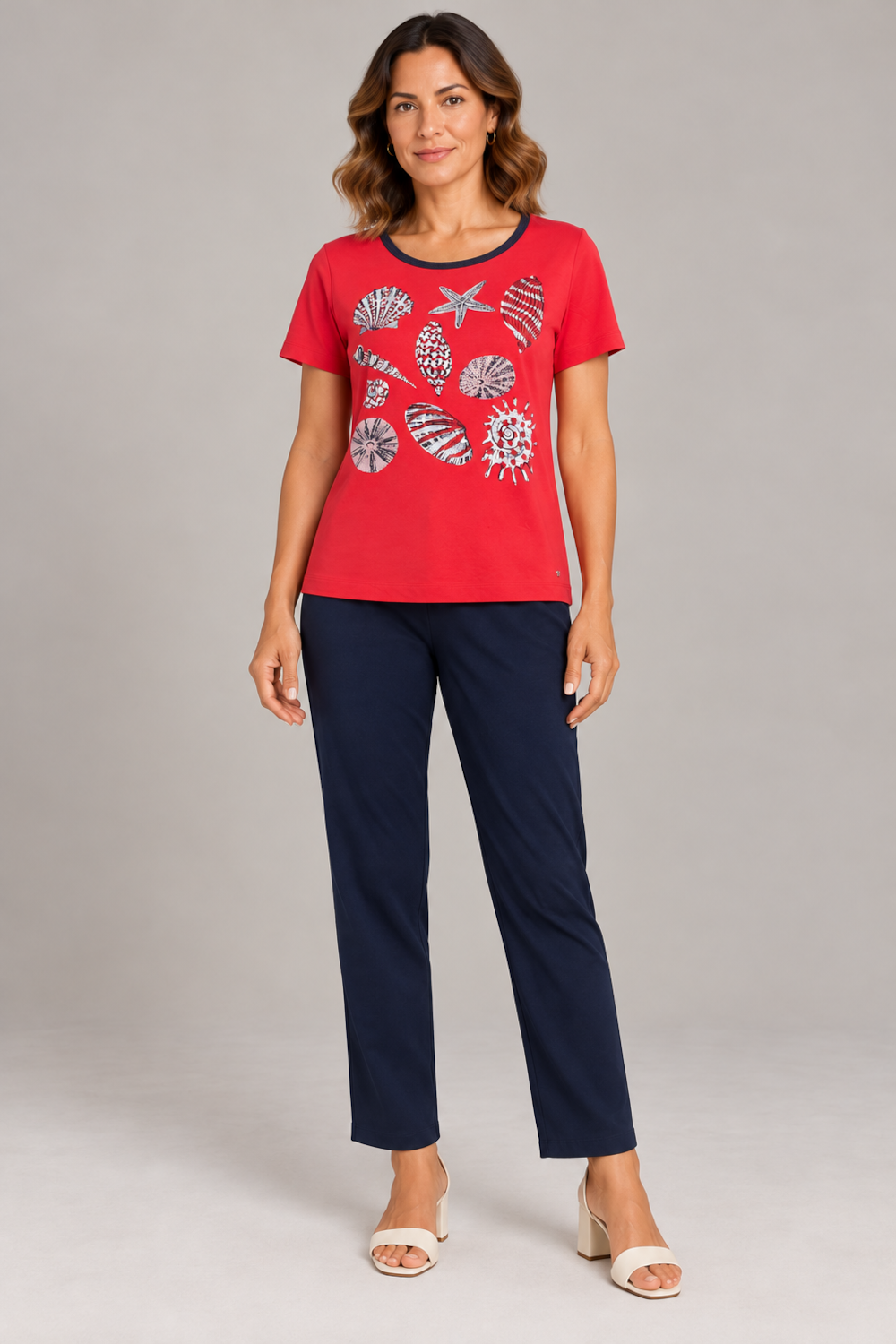 Blusa Le Manga Curta Stroke RUBI - Imagem 1