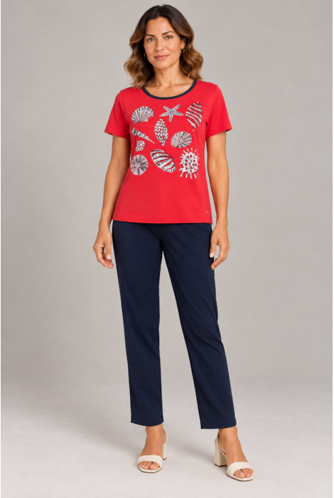 Blusa Le Manga Curta