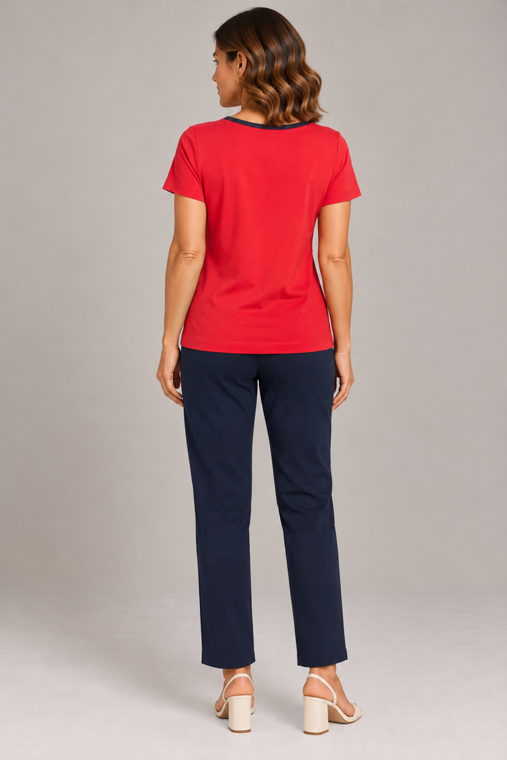 Blusa Le Manga Curta Stroke RUBI - Imagem 2