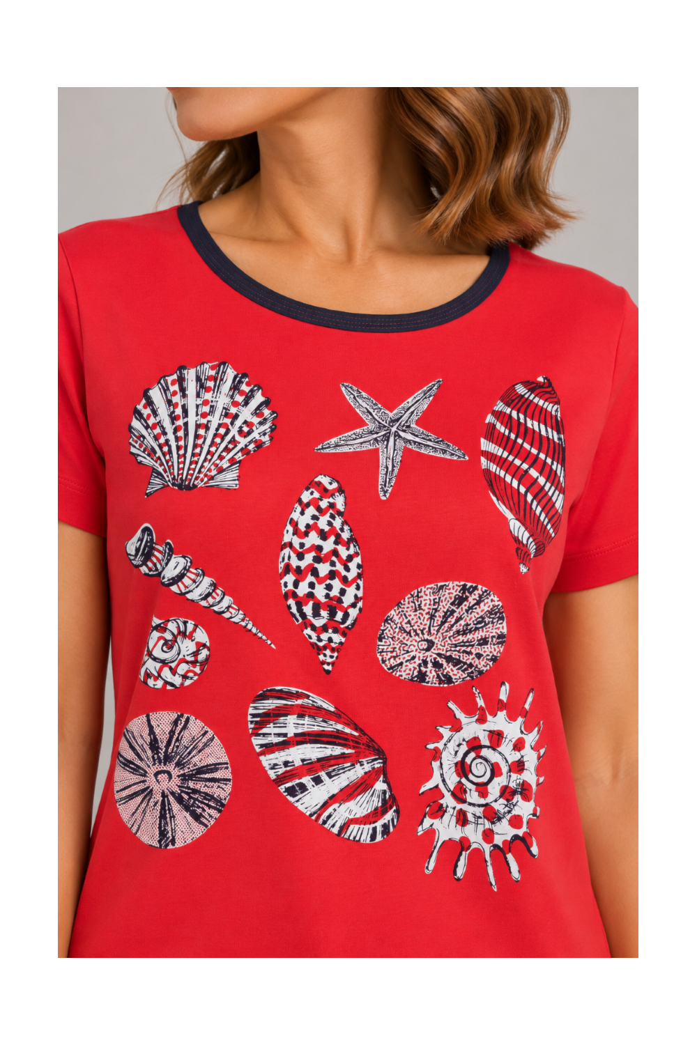 Blusa Le Manga Curta Stroke RUBI - Imagem 3