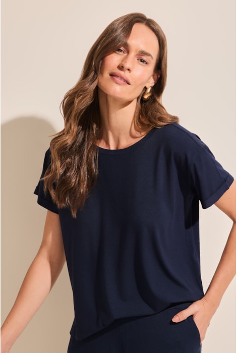 Blusa Le Manga Curta