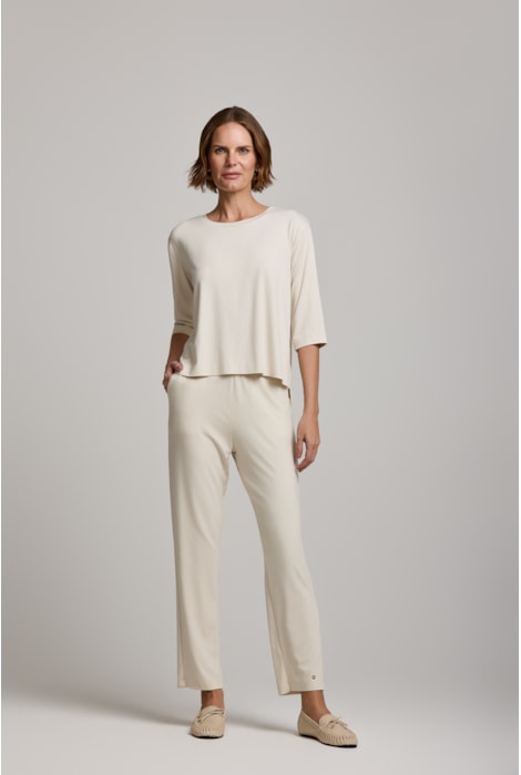 Blusa Lê Mg 3/4 Em Viscose