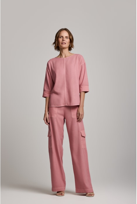 Calça Pantalona Bolsos