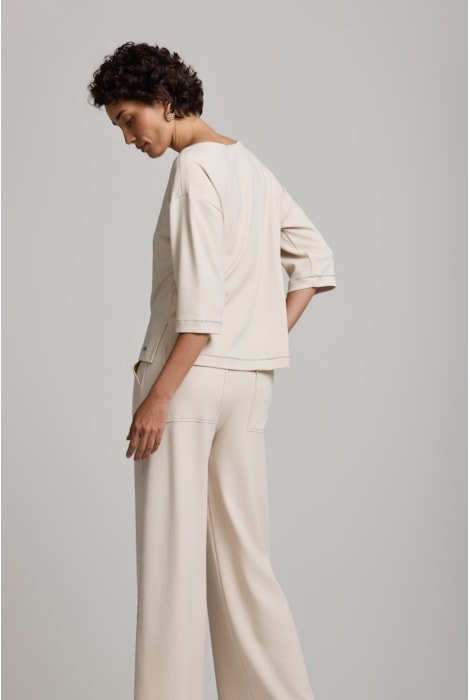 Segunda imagem do produto Calça Pantalona Contraste