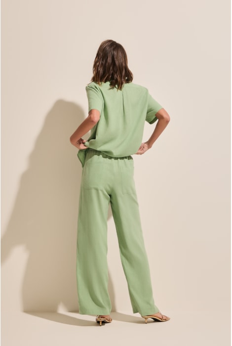 Segunda imagem do produto Calça Pantalona Linho Stroke Collection
