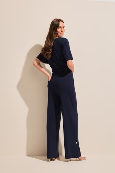 Segunda imagem do produto Calça Reta Malha
