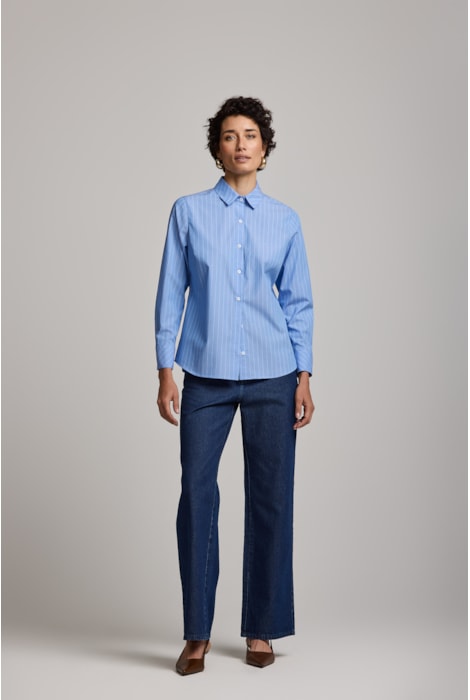 Camisa Listrada Manga Longa
