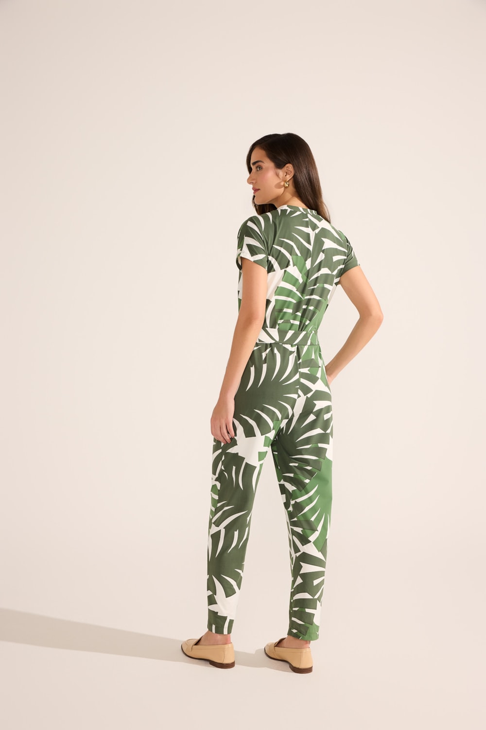 Macação Manga Curta Estampado Stroke ESTAMPA FOREST - Imagem 2