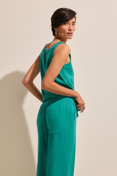 Segunda imagem do produto Regata Linho Stroke Collection