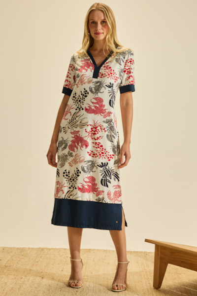 Vestido Anne Mid 1/2 Manga