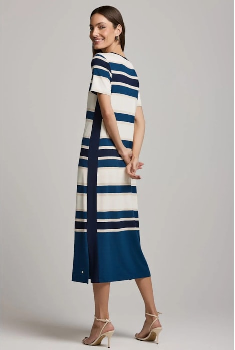 Segunda imagem do produto Vestido Anne Mid Listrado