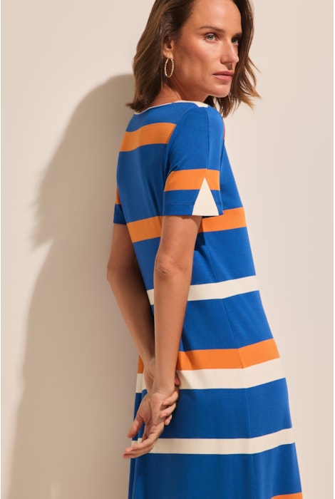 Segunda imagem do produto Vestido Anne Midi Listrado Stroke