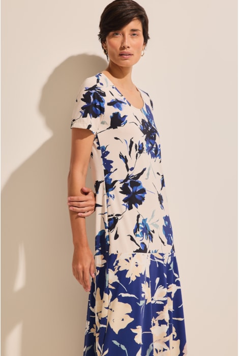Segunda imagem do produto Vestido Fluido Estampa Memphis Stroke