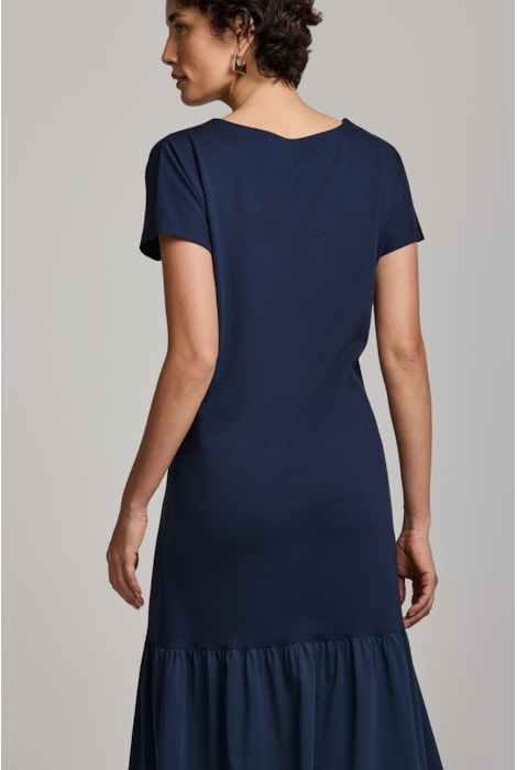Segunda imagem do produto Vestido Midi Com Babado Na Barra