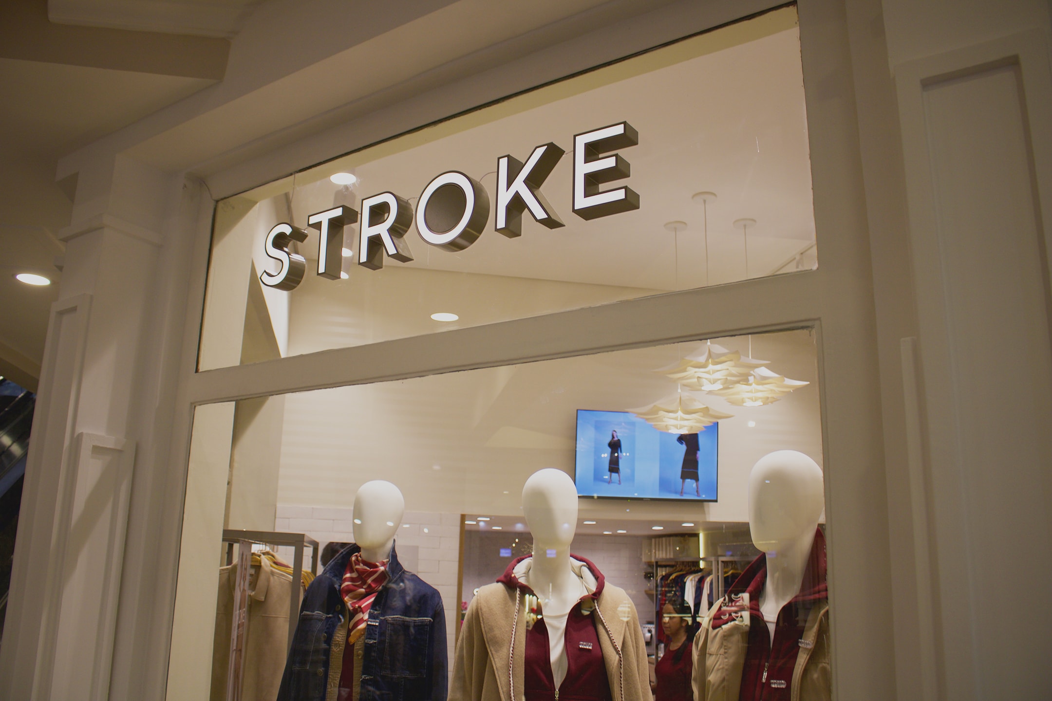Fachada da loja Stroke